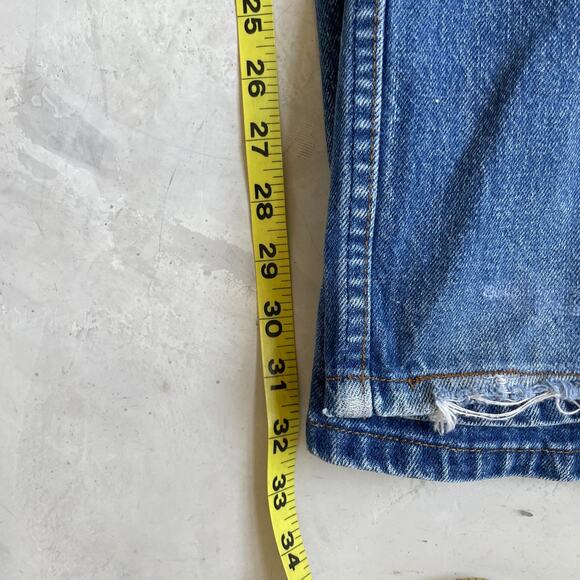 Vintage 80s 90s Levis 517 Boot Cut Orange Tab Made in USA Tag 36x34 Heritage - Picture 9 of 11